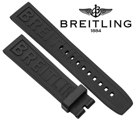 breitling rubber strap replacement